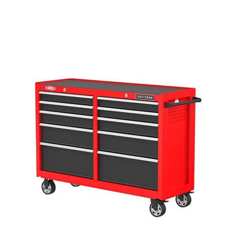 craftsman drawer steel rolling tool cabinet h x d black|S2000 52 In. 10.